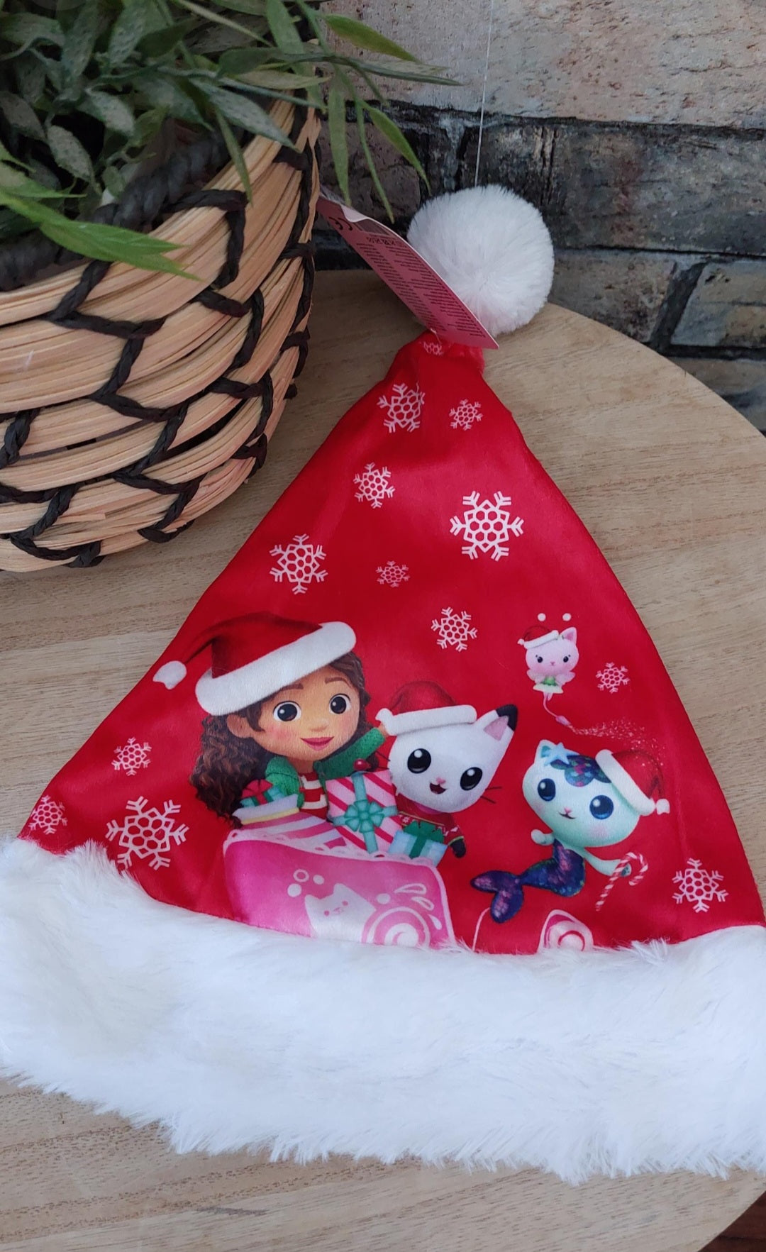 Bonnet de Noël Personnalisé avec Prénom – Enfant – Modèles Héros/Dessin Animé