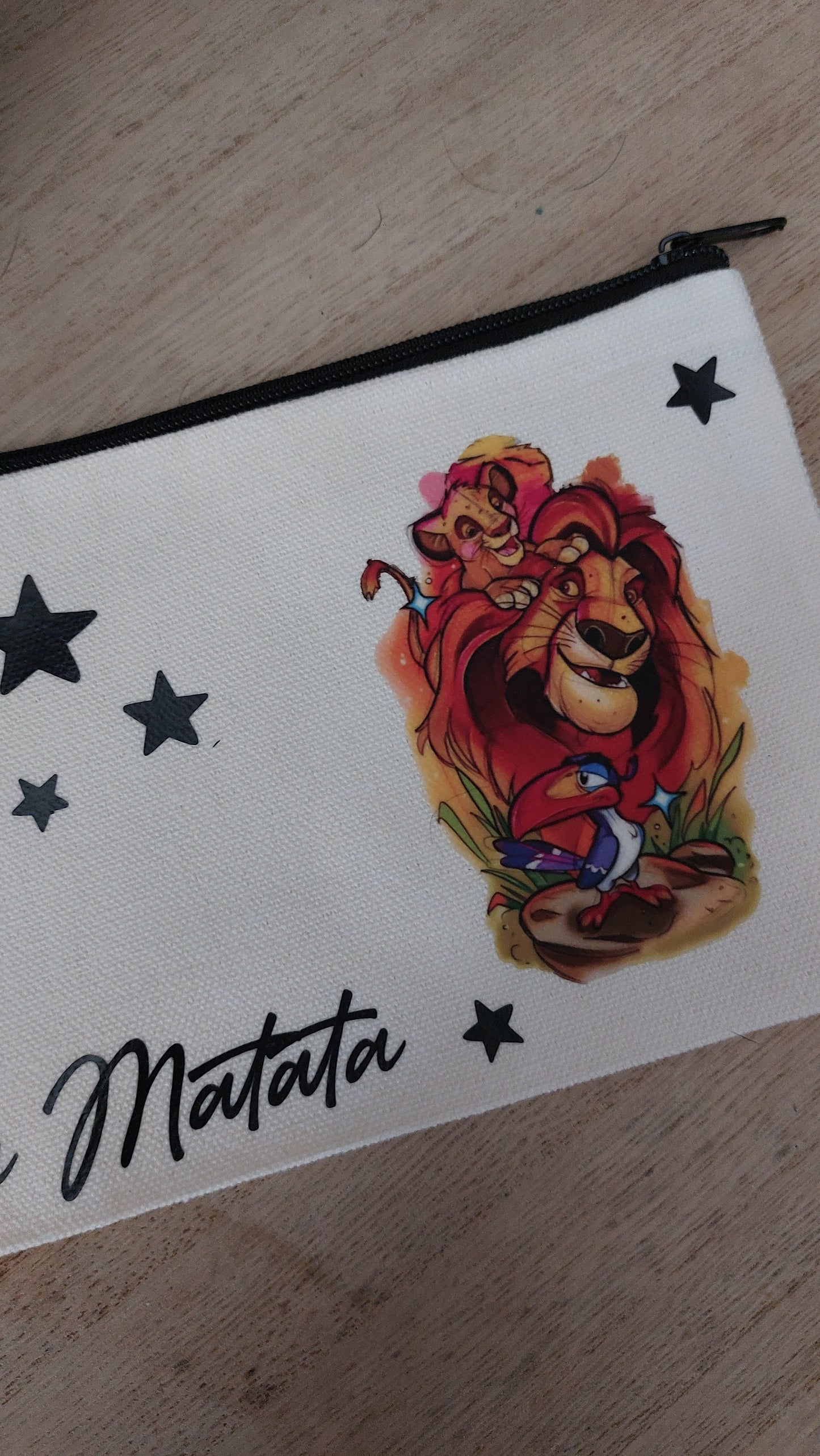 Trousse Jungle Family – Style Savane – Pochette Enfant
