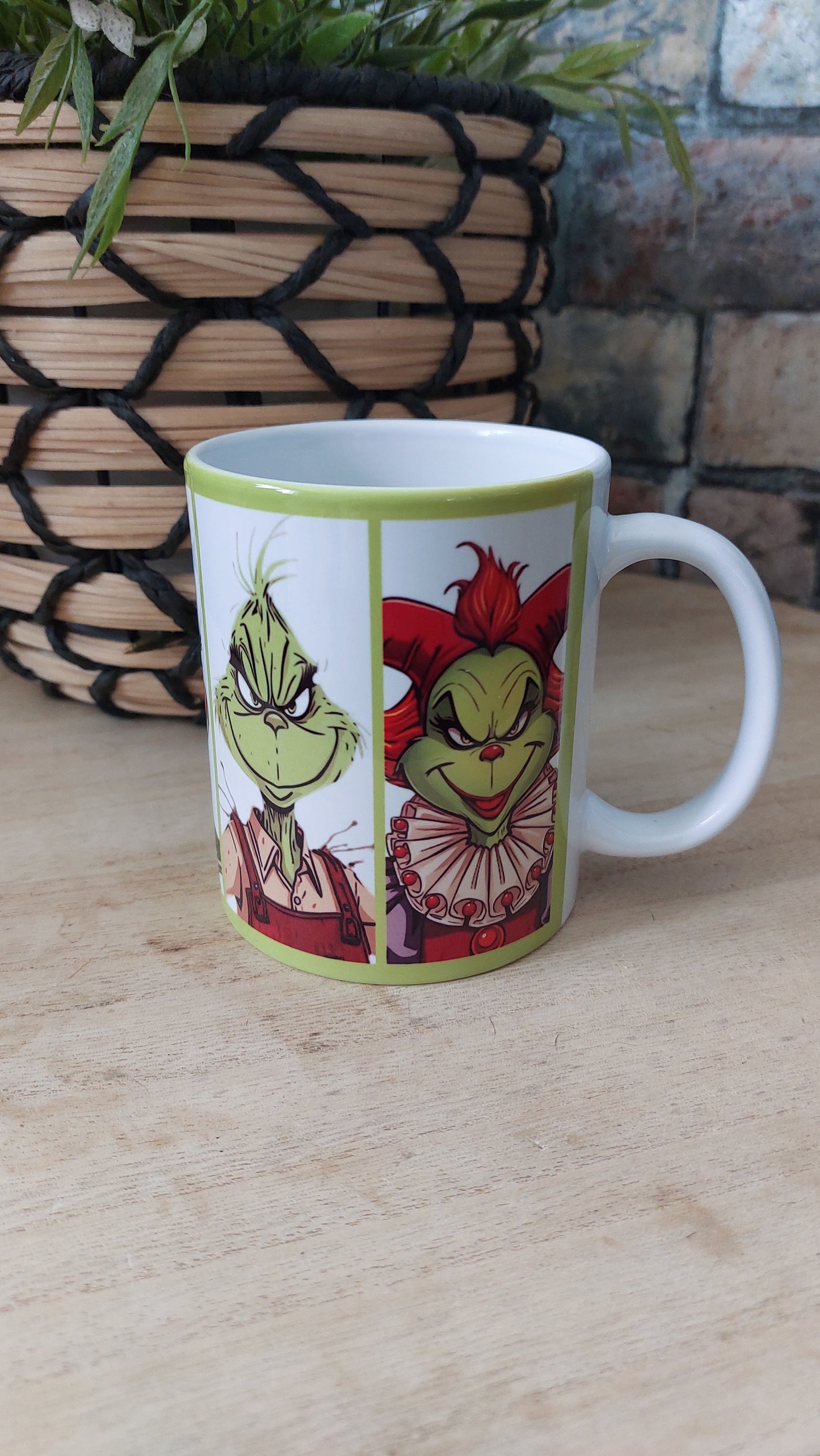 Mug Original – Personnage Vert Version Horreur – Cadeau Geek & Humour Noir