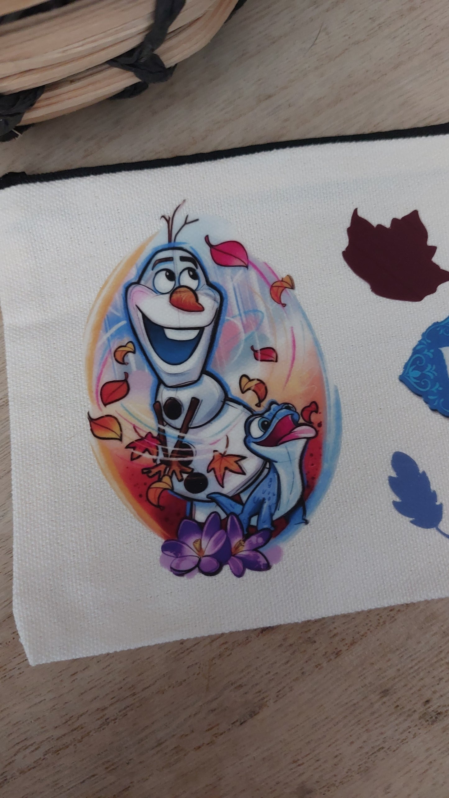 Trousse Hiver Enchanté – Pochette – Bonhomme de Neige