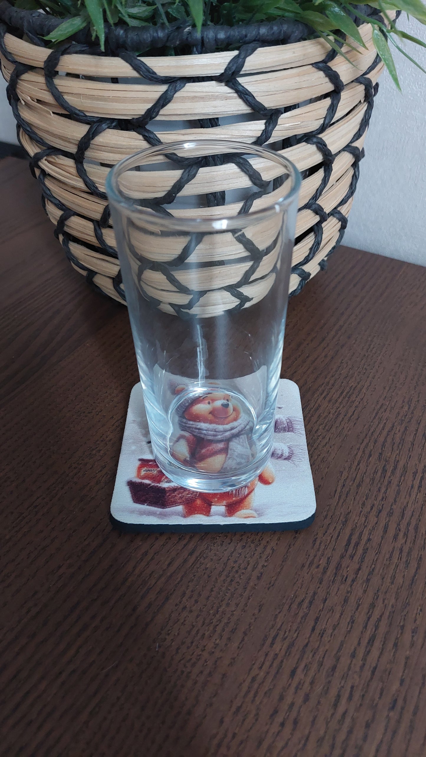 Dessous de verre hiver – Ourson cosy – Ambiance chaleureuse