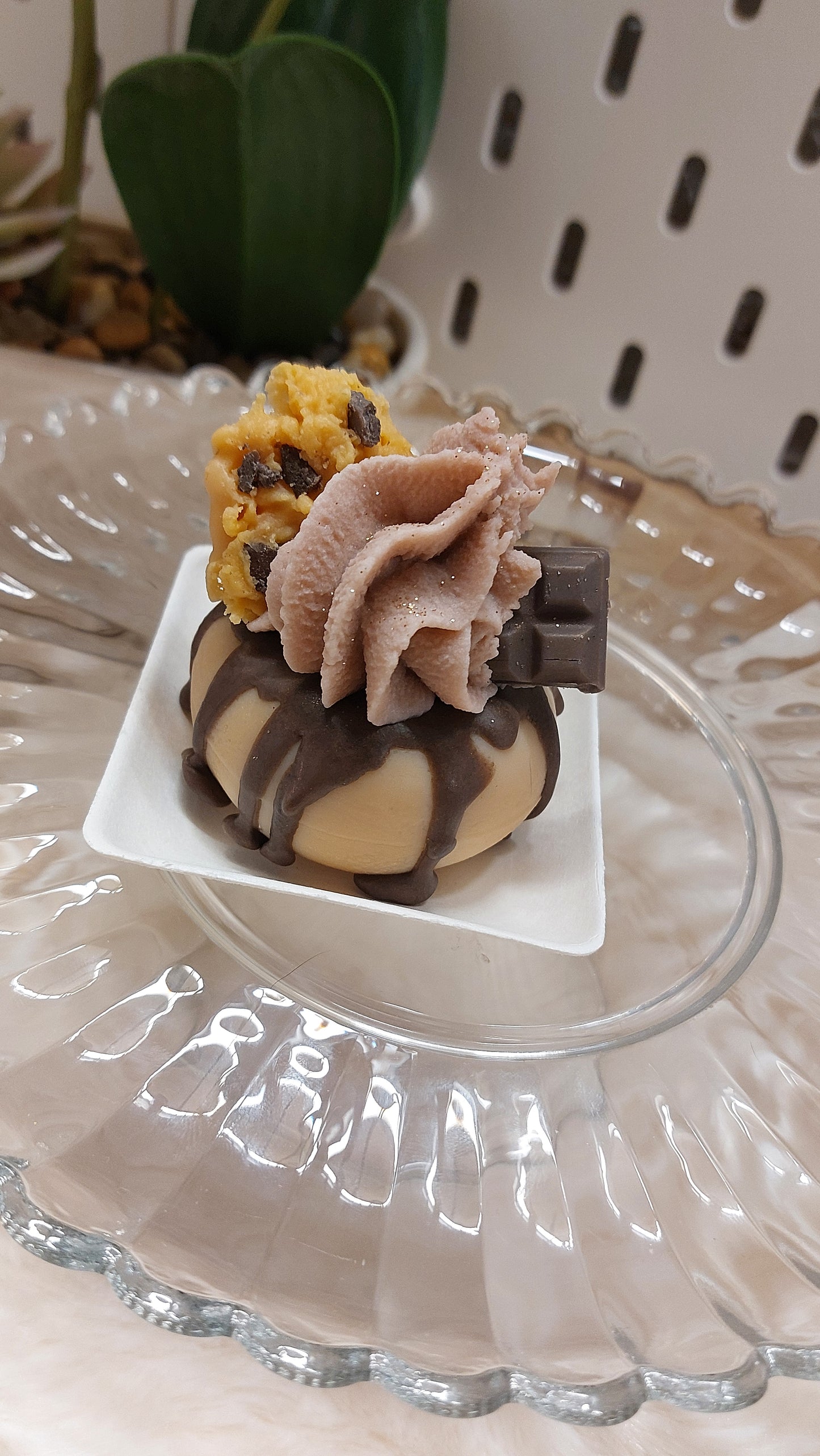 🍫 Fondant Signature “Chocolat Gourmand” – Senteur Rocher Praliné – 50g