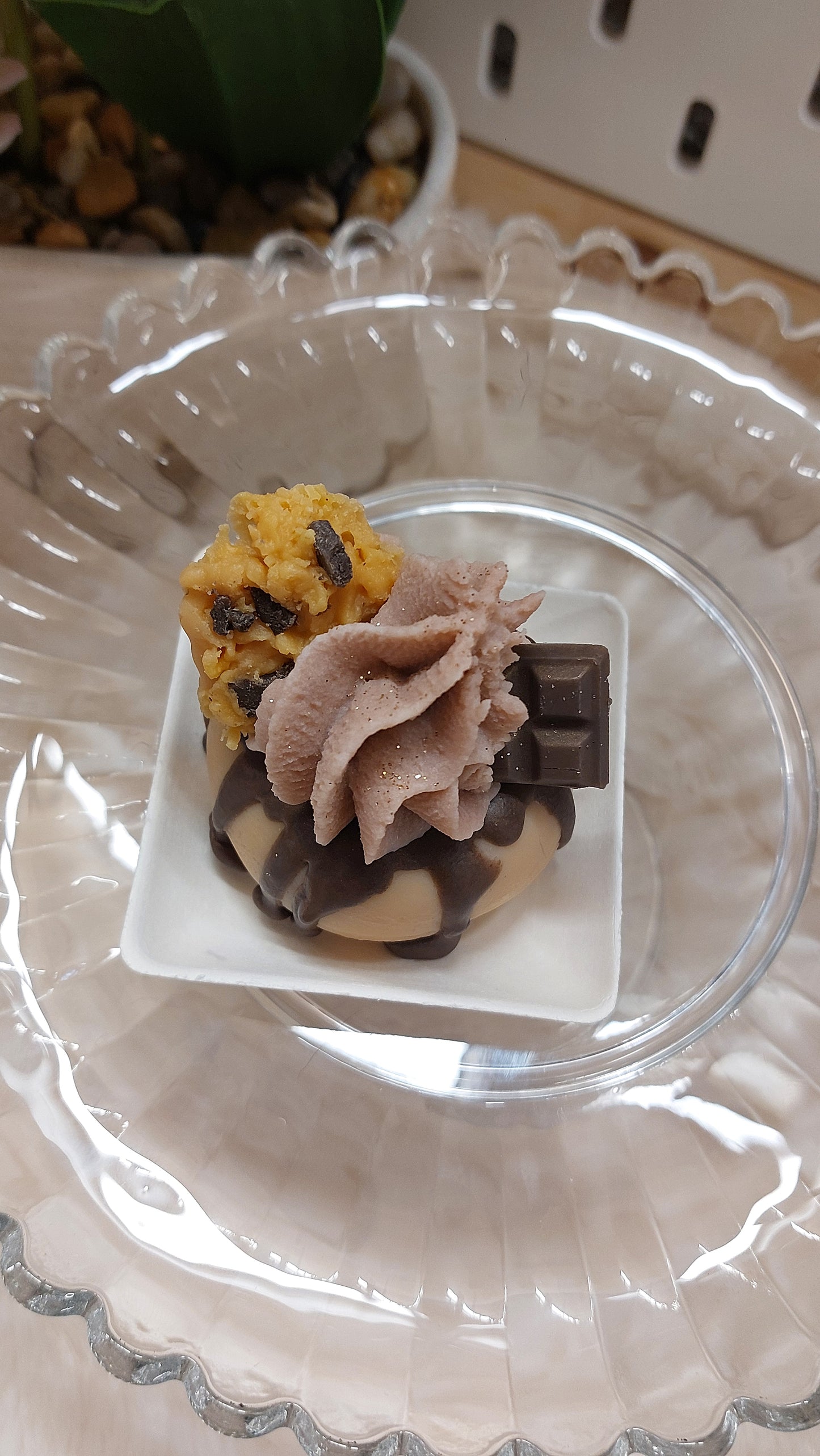 🍫 Fondant Signature “Chocolat Gourmand” – Senteur Rocher Praliné – 50g