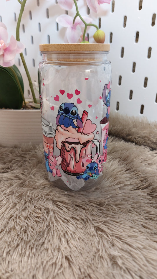 Gobelet duo kawaii & gourmand – édition rose love 💖🍦