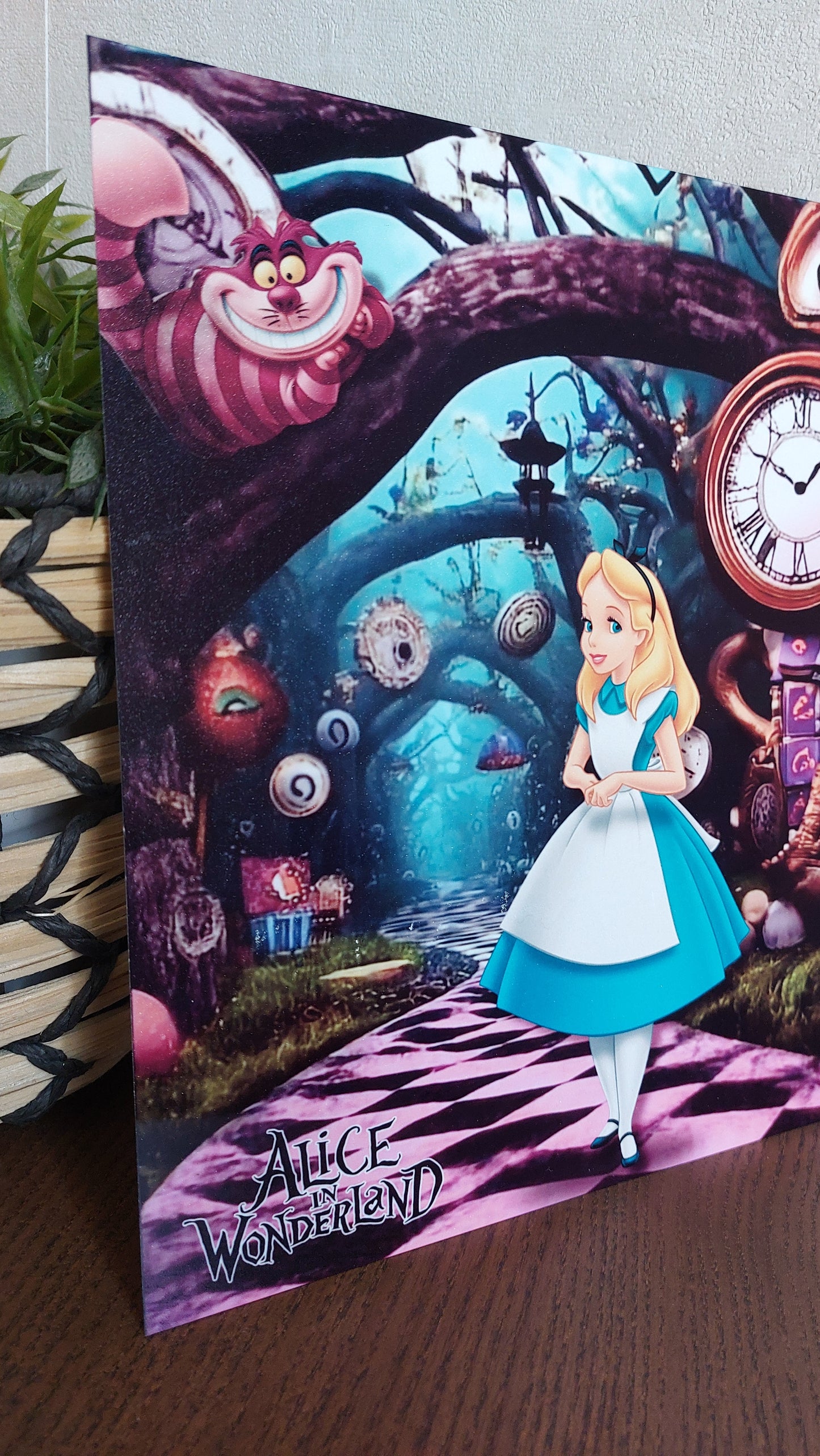 Plaque décorative en métal – Univers féerique et fantastique