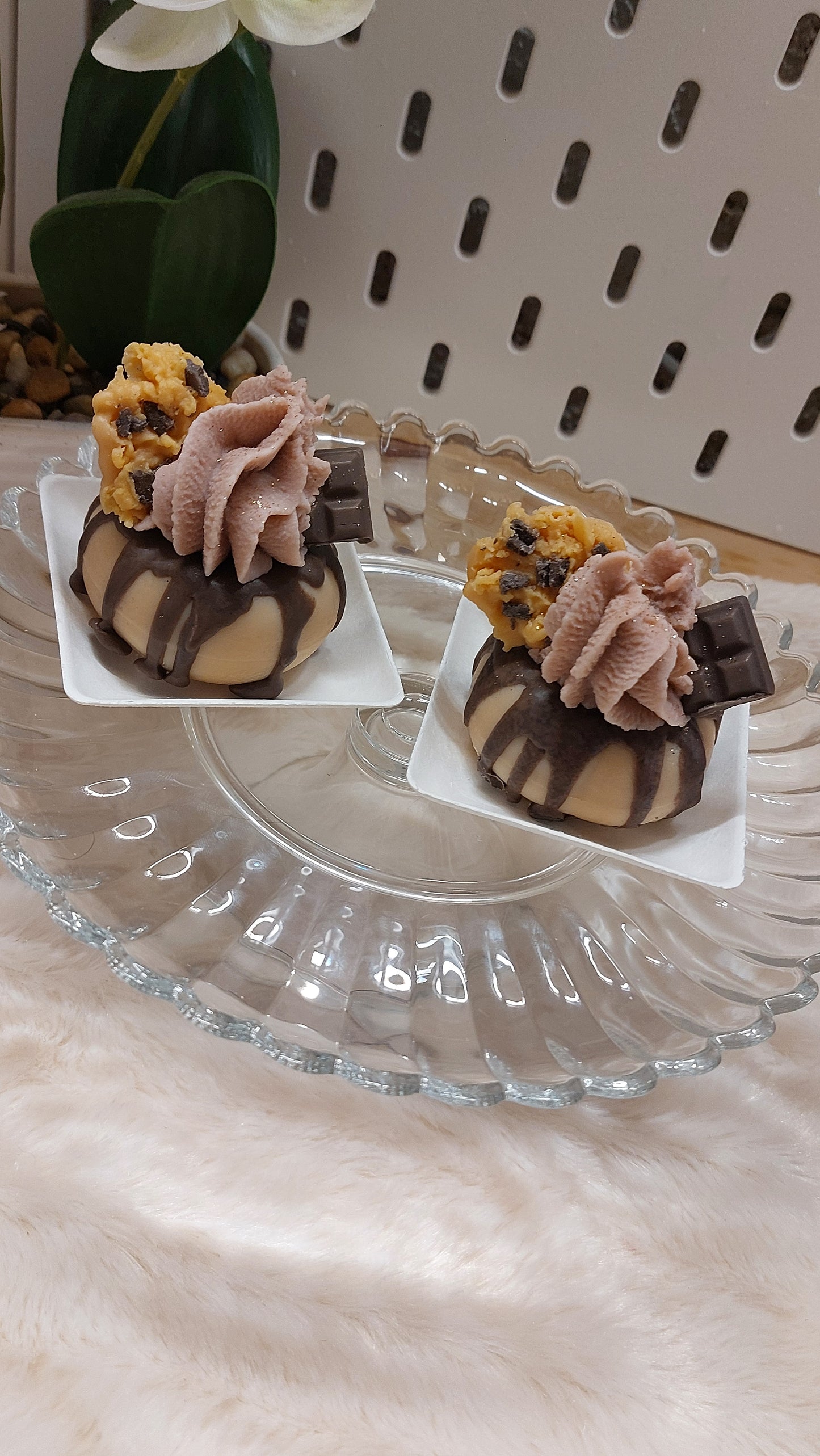 🍫 Fondant Signature “Chocolat Gourmand” – Senteur Rocher Praliné – 50g