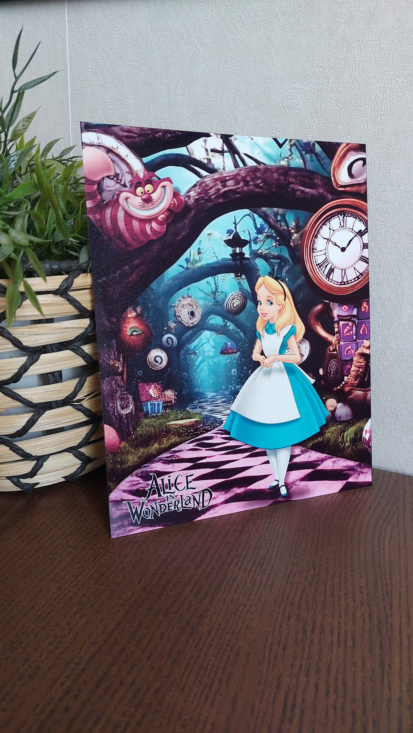 Plaque décorative en métal – Univers féerique et fantastique