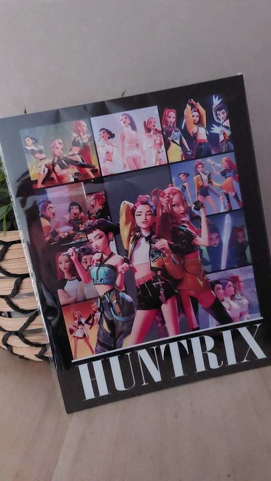 Plaque décorative en métal – Équipe futuriste & girl power